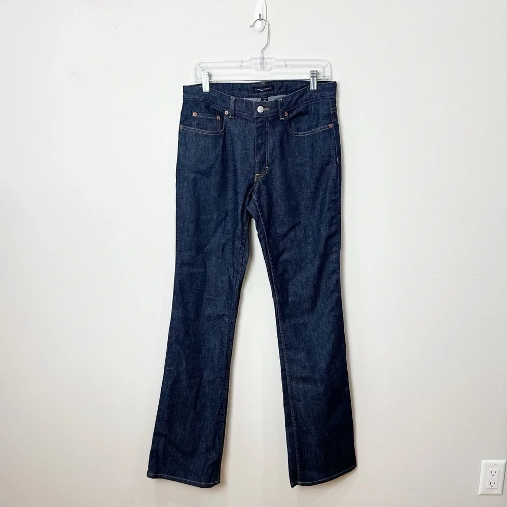 Banana Republic Boot Cut Jeans Dark Denim Long Length